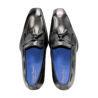 Emilio Franco Tommaso Men’s Shoes Calf-Skin Leather Tassel Loafer (EF1272)-AmbrogioShoes