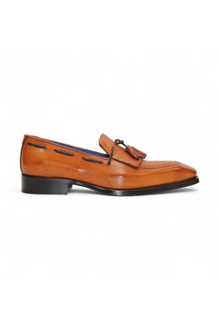 Emilio Franco Tommaso Men’s Shoes Leather Tassel Loafer (EF1272)