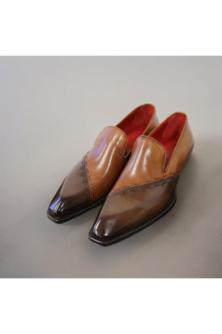 Emilio Franco Vittorio Leather Slip-On Loafer-AmbrogioShoes