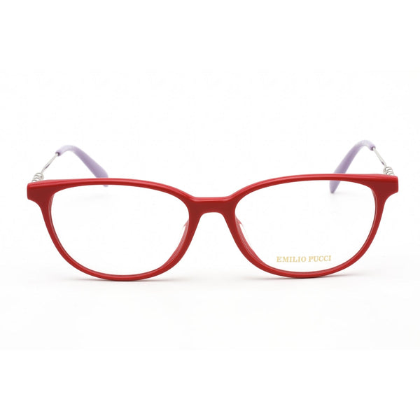Emilio Pucci EP5137 Eyeglasses Shiny Fuchsia/Palladium / Clear Lens-AmbrogioShoes