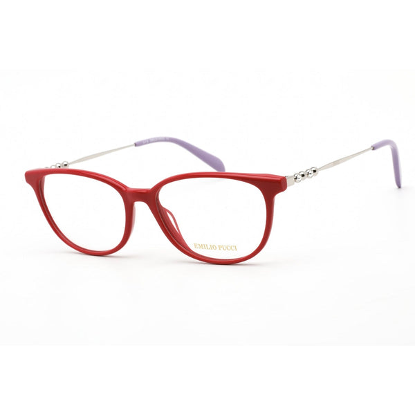 Emilio Pucci EP5137 Eyeglasses Shiny Fuchsia/Palladium / Clear Lens-AmbrogioShoes