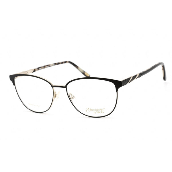 Emozioni EM 4399 Eyeglasses BLACK GOLD/Clear demo lens-AmbrogioShoes