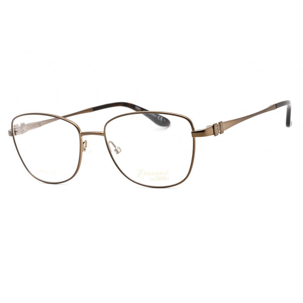 Emozioni EM 4400 Eyeglasses Brown Havana / Clear Lens-AmbrogioShoes