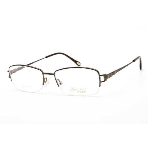 Emozioni EM 4403 Eyeglasses Brown Havana / Clear Lens-AmbrogioShoes