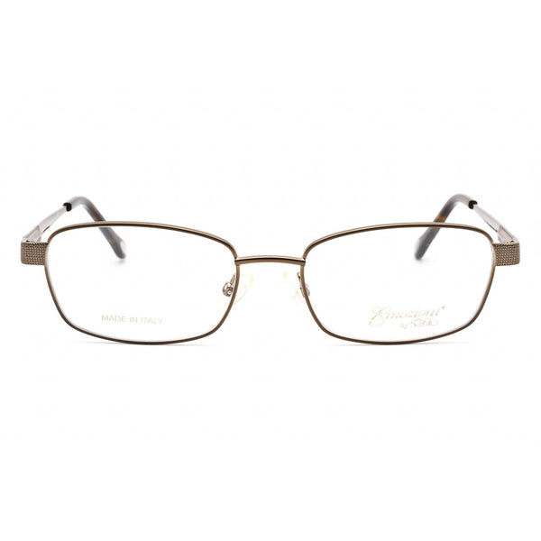 Emozioni EM 4406 Eyeglasses BROWN HAVANA/Clear demo lens-AmbrogioShoes