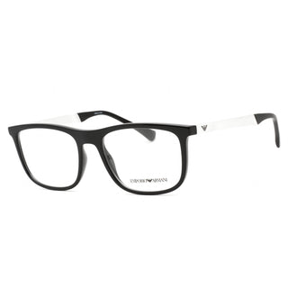 Emporio Armani 0EA3170 Eyeglasses Rubber Black/Clear demo lens-AmbrogioShoes