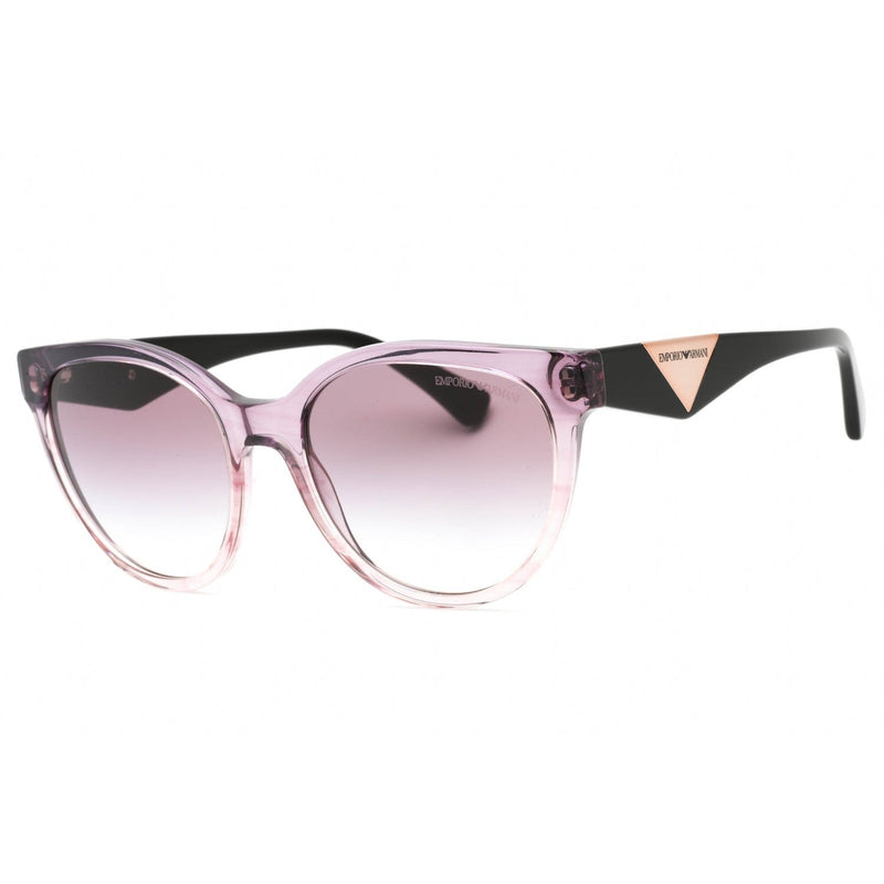 Emporio Armani 0EA4140 Sunglasses Gradient Violet/Gradient Dark Violet Women's-AmbrogioShoes