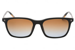 Ermenegildo Zegna EZ0181 Sunglasses matte black / gradient brown-AmbrogioShoes