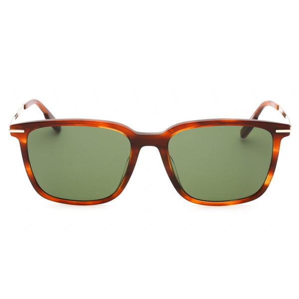 Ermenegildo Zegna EZ0206 Sunglasses Dark Havana / Green-AmbrogioShoes