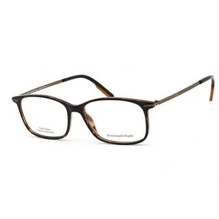 Ermenegildo Zegna EZ5172 Eyeglasses Dark Havana / Clear Lens-AmbrogioShoes