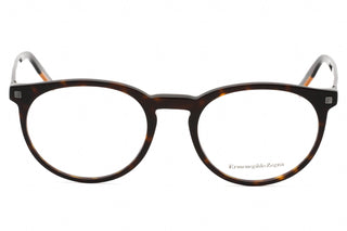 Ermenegildo Zegna EZ5214 Eyeglasses Dark Havana/clear demo lens-AmbrogioShoes