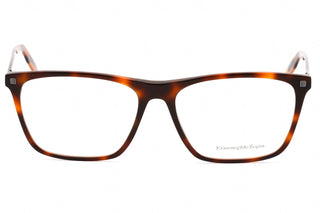 Ermenegildo Zegna EZ5215 Eyeglasses Dark Havana/Clear demo lens-AmbrogioShoes