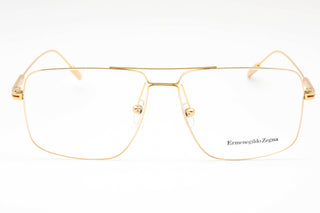 Ermenegildo Zegna EZ5225 Eyeglasses shiny deep gold / clear demo lens-AmbrogioShoes
