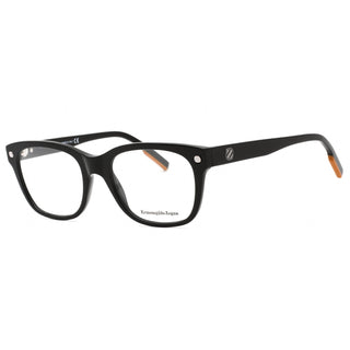 Ermenegildo Zegna EZ5230 Eyeglasses shiny black/clear demo lens-AmbrogioShoes