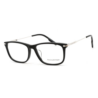 Ermenegildo Zegna EZ5233-D Eyeglasses Shiny Black / Clear Lens-AmbrogioShoes