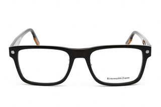 Ermenegildo Zegna EZ5240-H Eyeglasses Shiny Black / Clear Lens-AmbrogioShoes