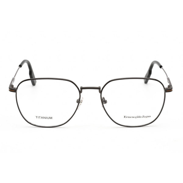 Ermenegildo Zegna EZ5241 Eyeglasses Matte Gunmetal / Clear Lens-AmbrogioShoes