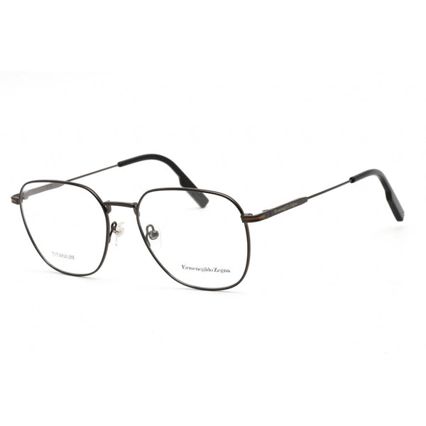 Ermenegildo Zegna EZ5241 Eyeglasses Matte Gunmetal / Clear Lens-AmbrogioShoes