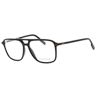 Ermenegildo Zegna EZ5247 Eyeglasses shiny black / Clear demo lens-AmbrogioShoes