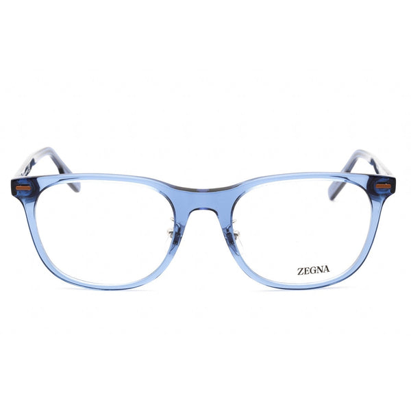 Ermenegildo Zegna EZ5248-H Eyeglasses Shiny Blue / Clear Lens-AmbrogioShoes
