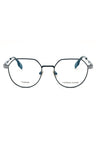 424 - MATTE BLUE/clear demo lens