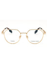 714 - MATTE GOLD/clear demo lens
