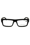 002 - MATTE BLACK/clear demo lens