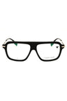 001 - BLACK/clear demo lens