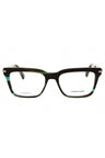 315 - STRIPED GREEN/clear demo lens