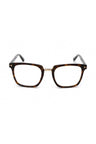 052 - Dark Havana/Rose Gold / Clear/Blue Block Lenses