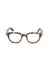 055 - Shiny Vintage Havana / clear/blue-light block lens