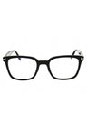 001 - shiny black/clear/blue-light block lens