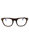 052 - dark havana/Clear/Blue-light block lens