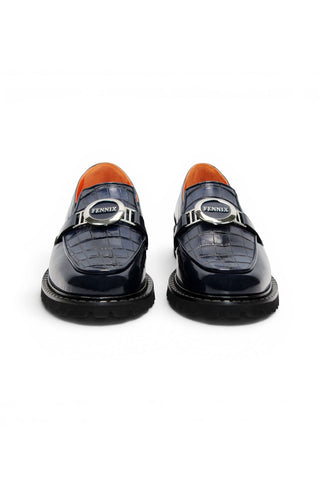 Fennix Brant Alligator & Leather Loafer