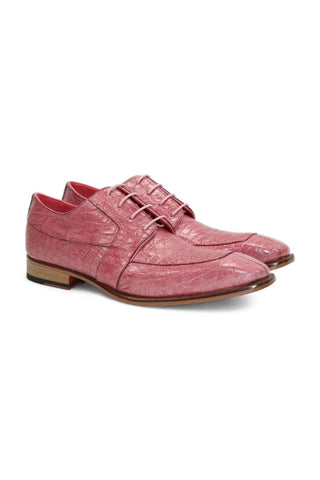 Fennix Charles Alligator Skin Derby (FX1144)-AmbrogioShoes