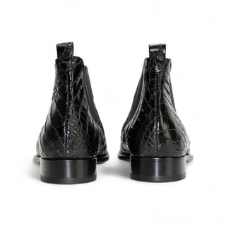 Fennix Cole Men's Shoes Alligator Skin Chelsea Boots (FX1146)-AmbrogioShoes