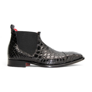 Fennix Cole Men's Shoes Alligator Skin Chelsea Boots (FX1146)-AmbrogioShoes