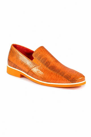 Fennix Daniel Genuine Eel-Skin Slip-on Loafers (FXS2600)-AmbrogioShoes