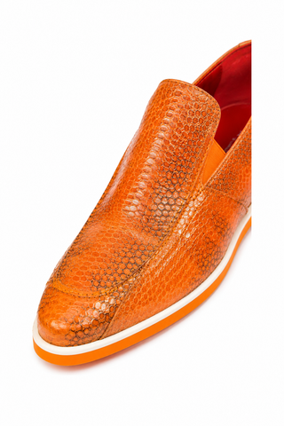 Fennix Daniel Genuine Eel-Skin Slip-on Loafers (FXS2600)-AmbrogioShoes