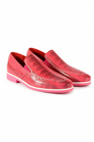 Fennix Daniel Genuine Eel-Skin Slip-on Loafers (FXS2600)-AmbrogioShoes