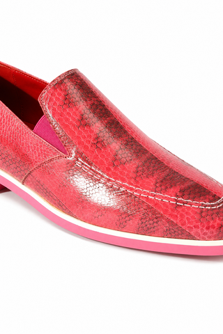 Fennix Daniel Genuine Eel-Skin Slip-on Loafers (FXS2600)-AmbrogioShoes