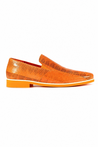 Fennix Daniel Genuine Eel-Skin Slip-on Loafers (FXS2600)-AmbrogioShoes
