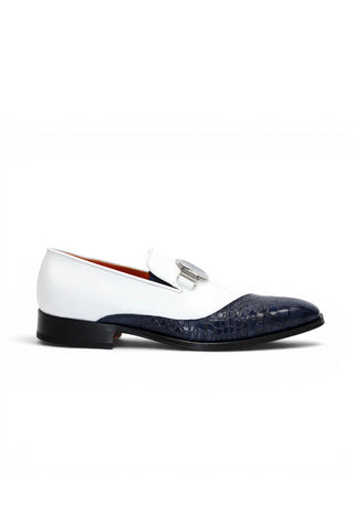 Fennix Davis Alligator & Leather Loafer-AmbrogioShoes