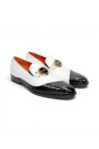 Fennix Davis Alligator & Leather Loafer-AmbrogioShoes