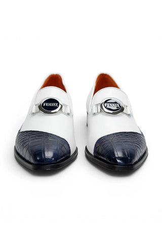 Fennix Davis Alligator & Leather Loafer-AmbrogioShoes