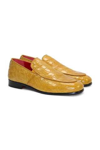 Fennix Easton Alligator Skin Loafers (FX1152)-AmbrogioShoes
