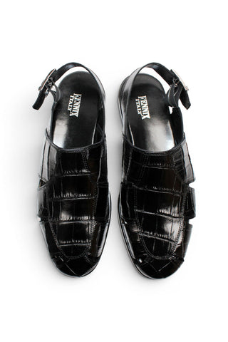 Fennix F131 Men’s Shoes Exotic Alligator Skin Sandal