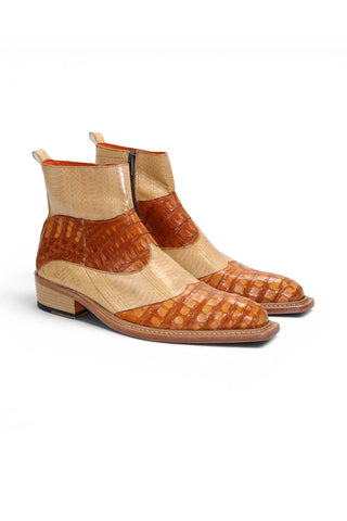 Fennix Jesse Crocodile Boot-AmbrogioShoes