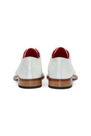 Fennix Kingston Alligator Skin Derby (FX1141)-AmbrogioShoes