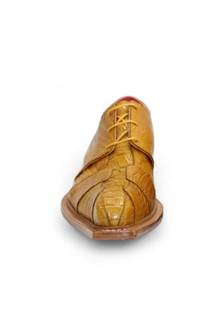 Fennix Kingston Alligator Skin Derby (FX1141)-AmbrogioShoes